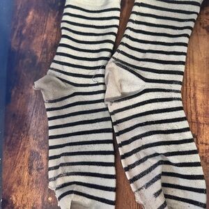 Striped Black and White